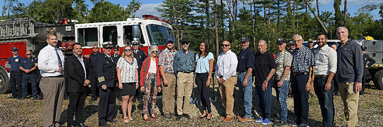 Consigli Construction Co. breaks ground on new $17.9 million Williamstown fire station - designed by edmSTUDIO, and Mitchell Associates Architects